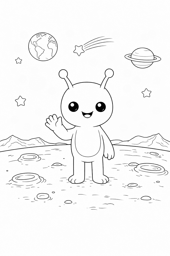 Alien On Mars