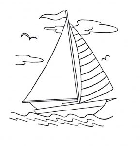 Free Printable Boat Coloring Pages For Kids - Best Coloring Pages For Kids
