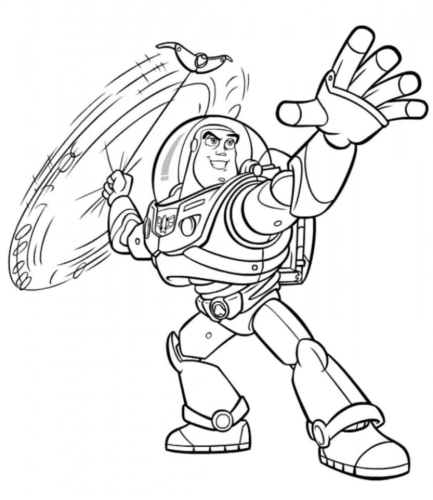 Buzz Lightyear Printable Coloring Pages