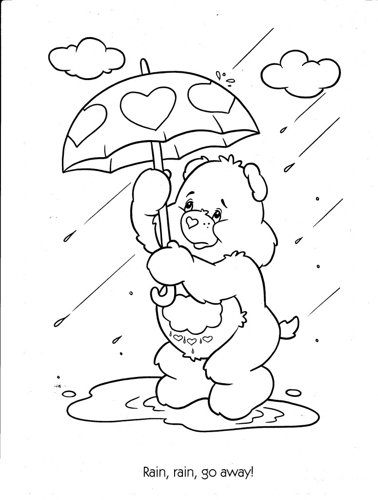 Care Bear Coloring Page