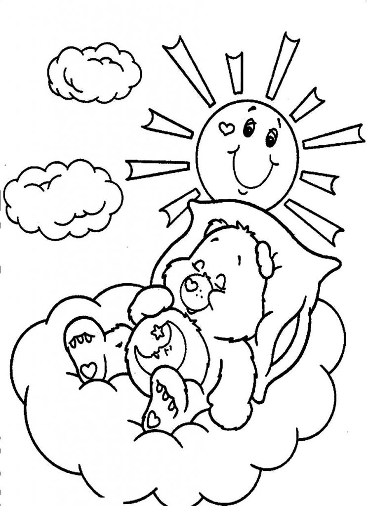 Care Bear Coloring Pages for Kids