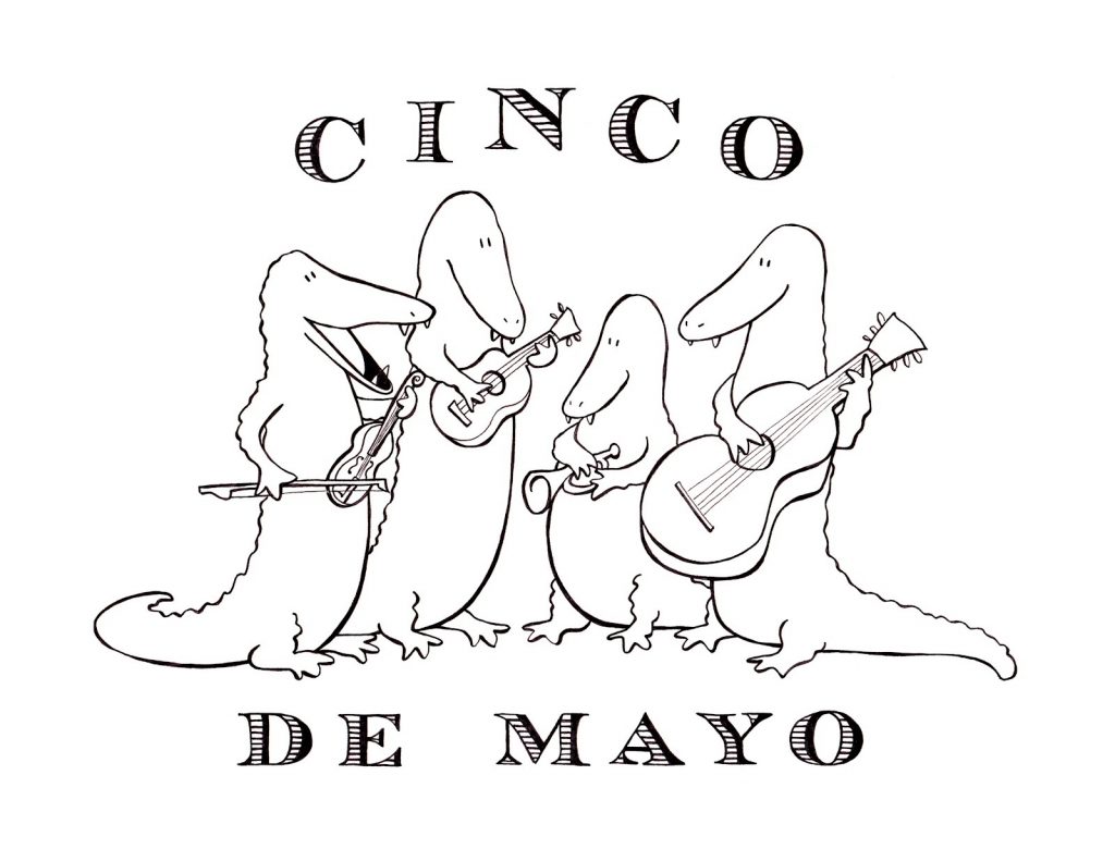 Cinco De Mayo Coloring Pages to Print