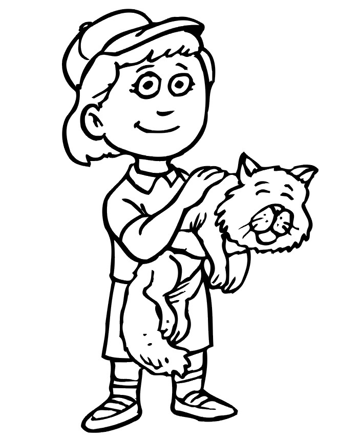 Coloring Pages Boy