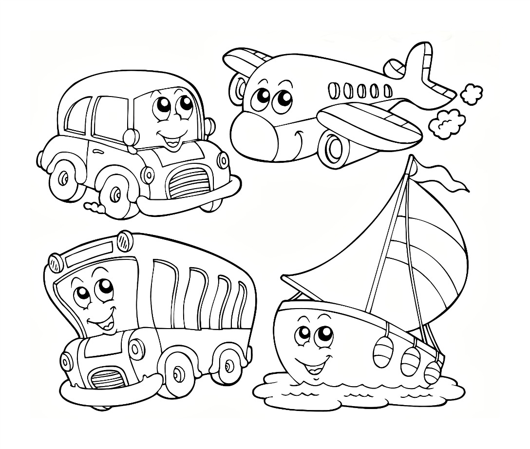 coloring pages kindergarten