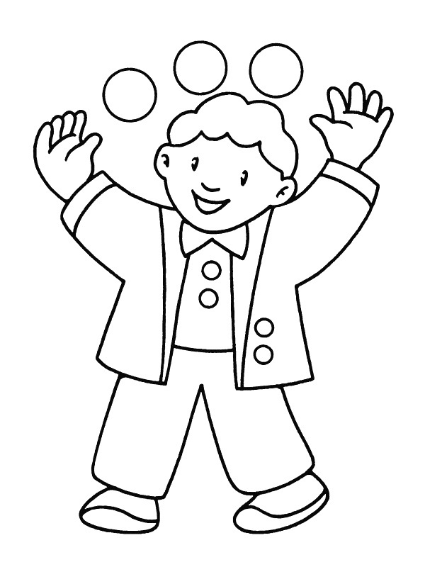 Download Free Printable Boy Coloring Pages For Kids