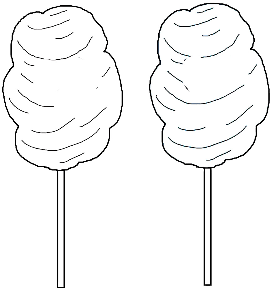 Coloring Pages of Candy