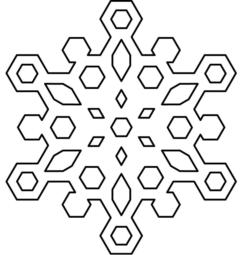 Free Snowflake Printable