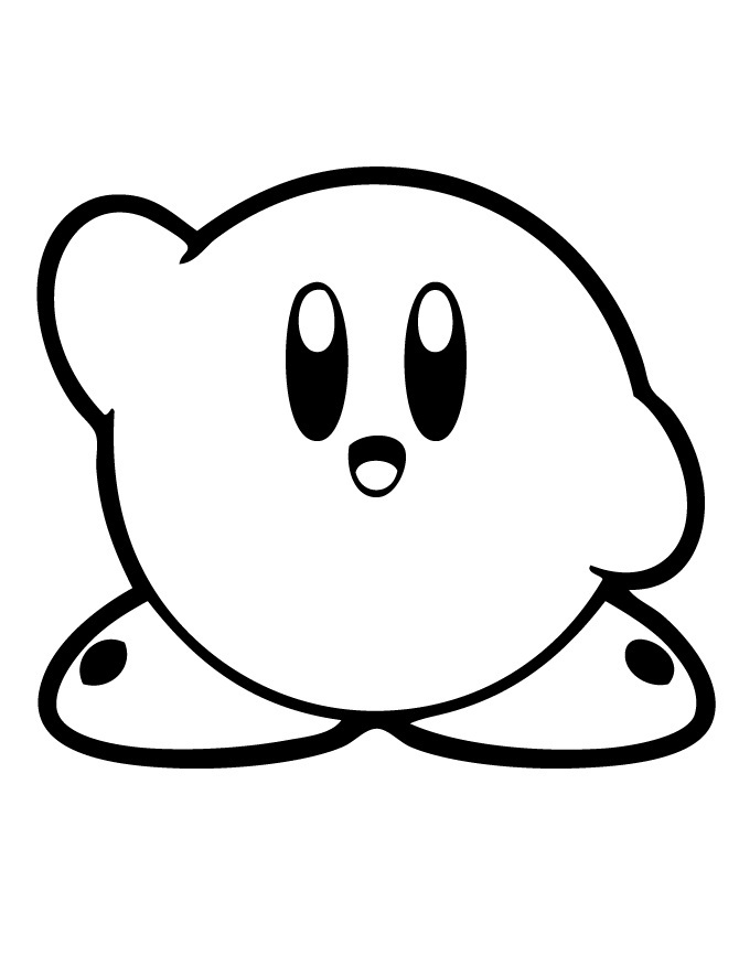 Free Printable Kirby Coloring Pages For Kids