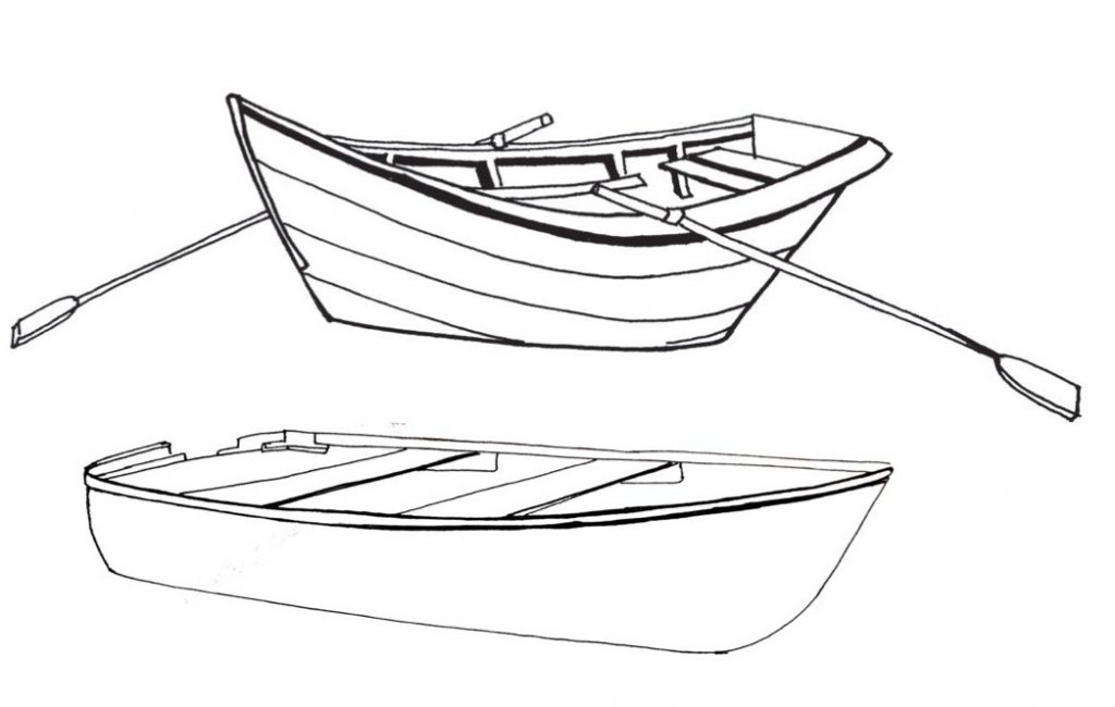 Free Printable Boat Coloring Pages