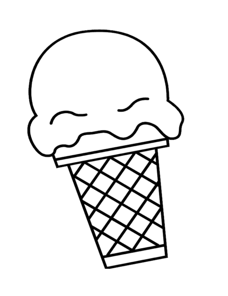 Download Ice Cream Sundae Coloring Sheets | Coloring Page