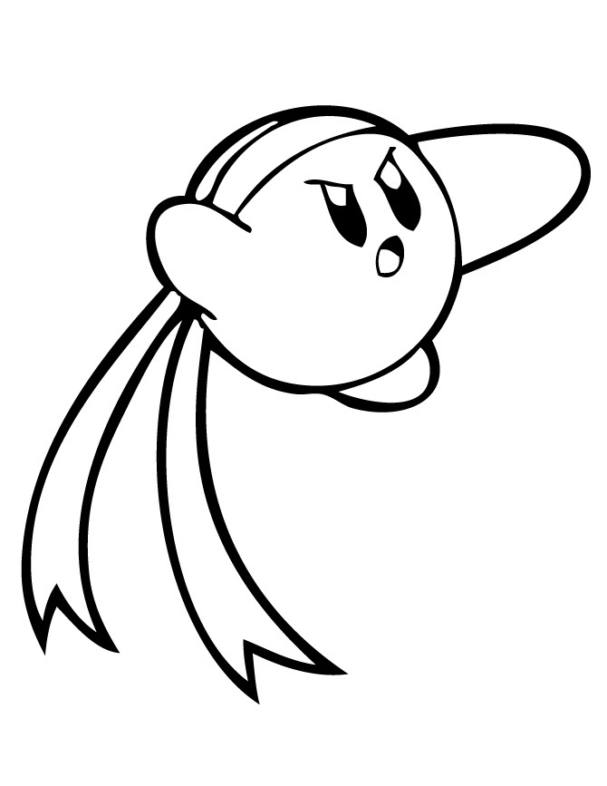 Kirby Coloring Pages to Print