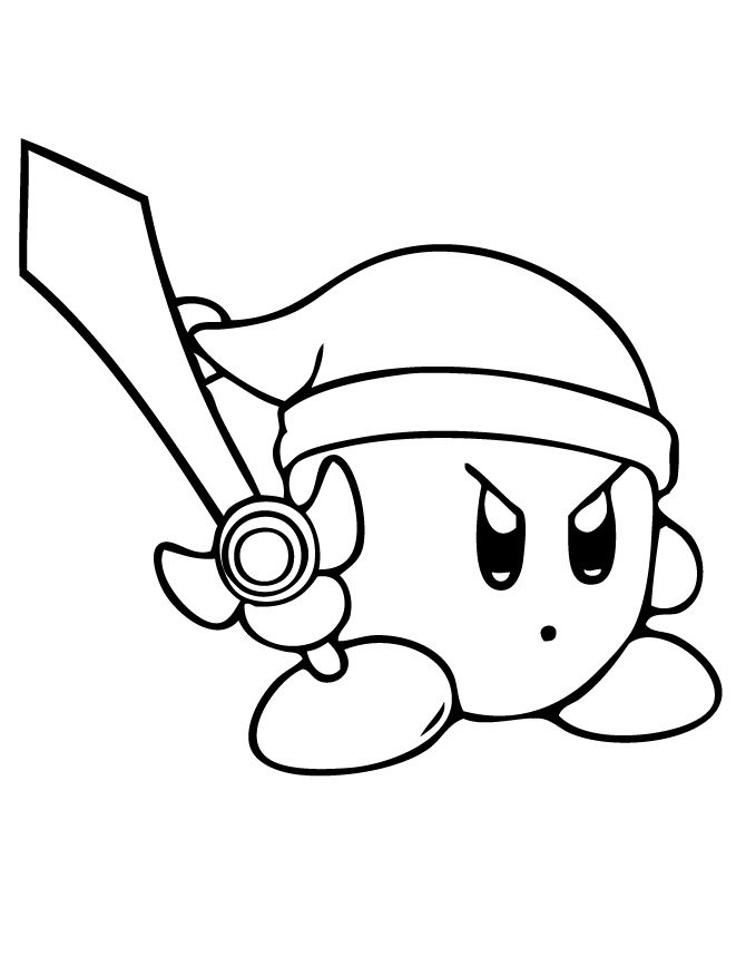 Free Printable Kirby Coloring Pages For Kids