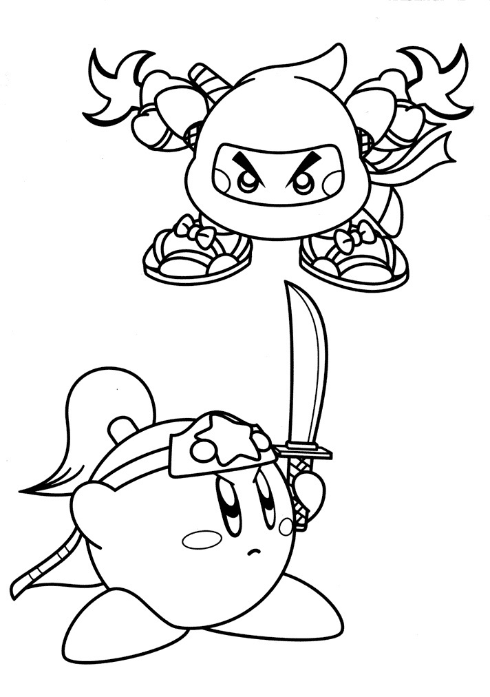 Free Printable Kirby Coloring Pages For Kids Free Printable Kirby Coloring Pages For Kids