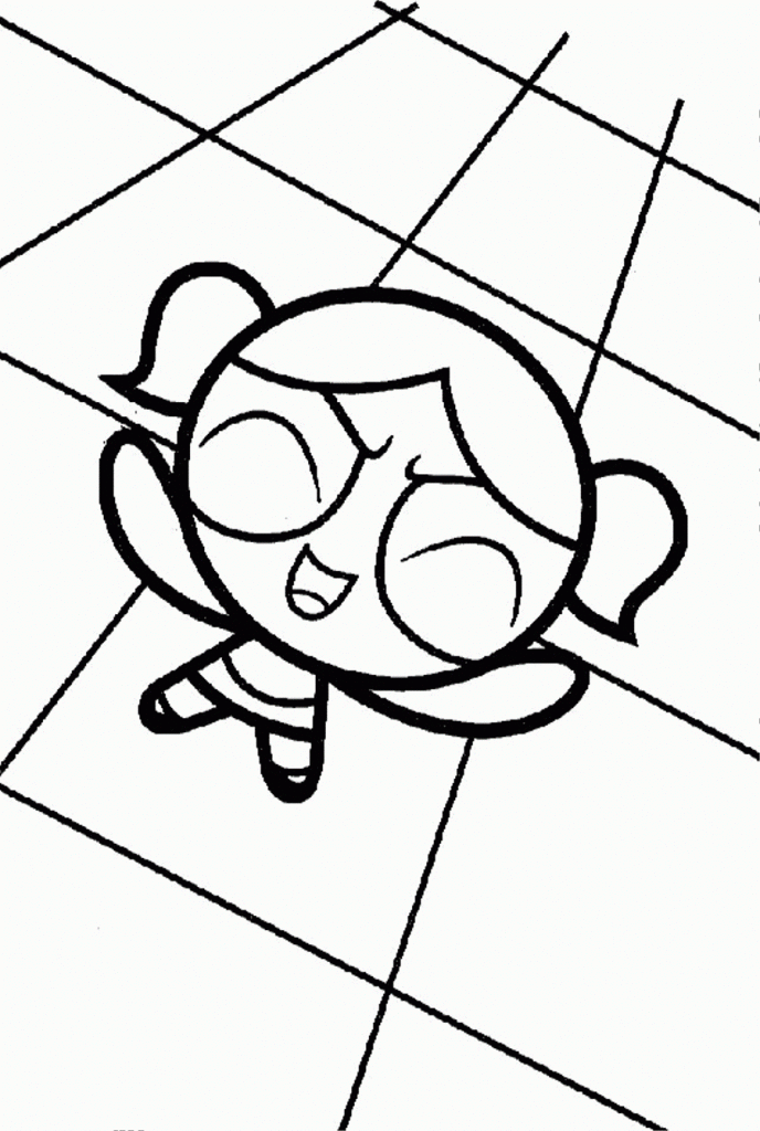 Powerpuff Girl Coloring Pages Printable