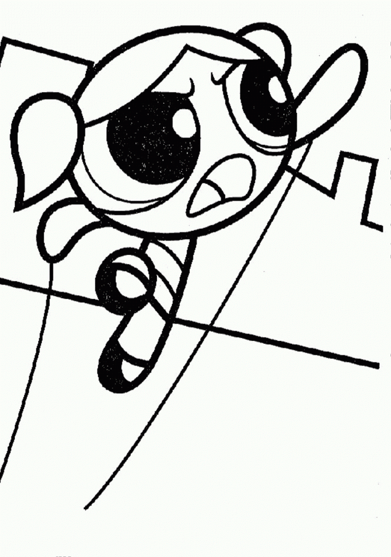 Free Printable Powerpuff Girls Coloring Pages For Kids