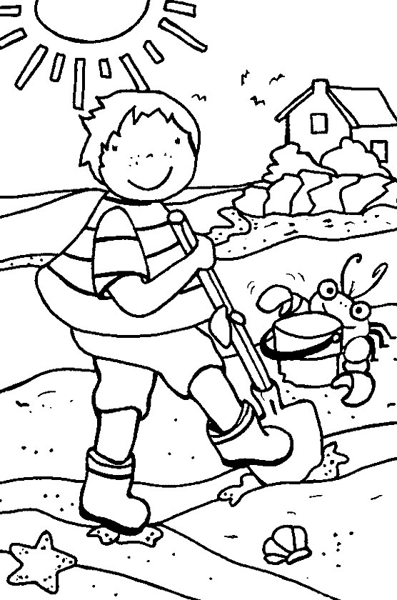 Free Printable Kindergarten Coloring Pages For Kids