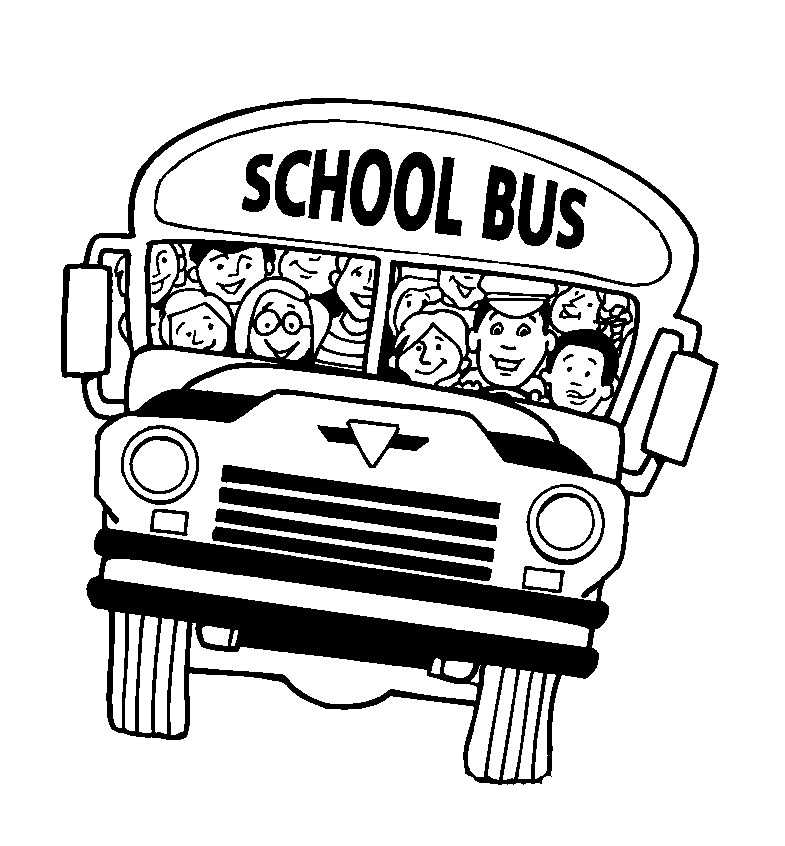 School Bus Coloring Pages to Print