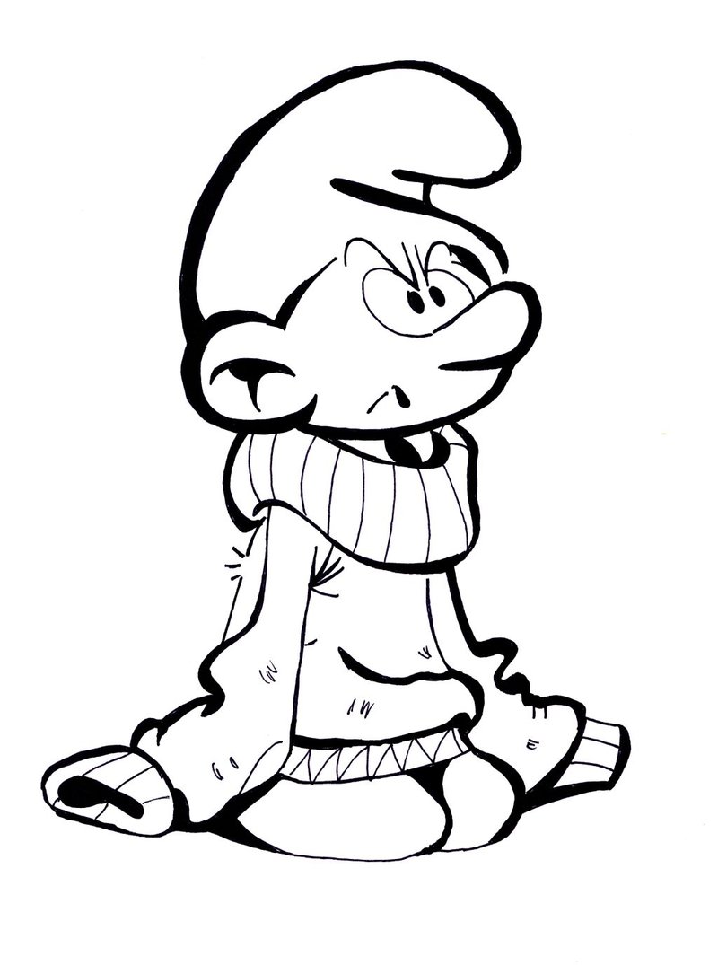 Free Printable Smurf Coloring Pages For Kids Free Printable Smurf Coloring Pages For Kids