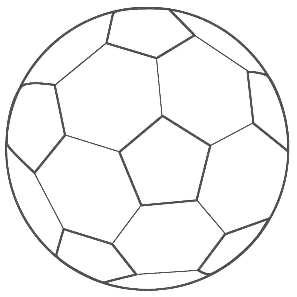 Soccer Ball Coloring Page