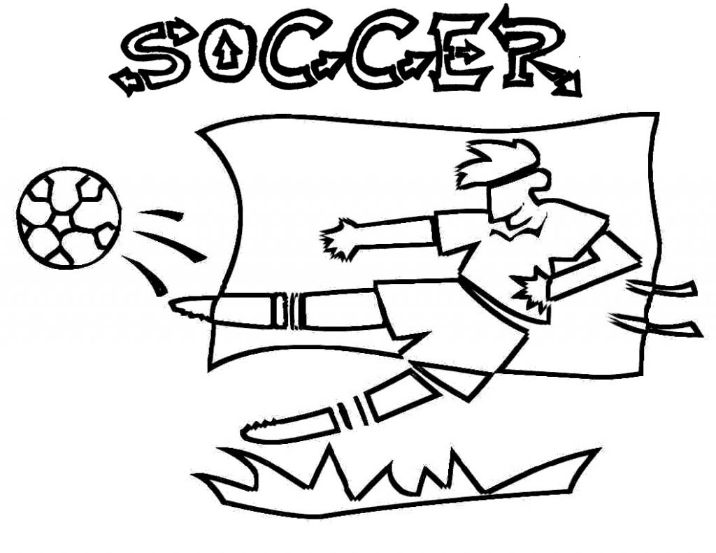 Soccer Ball Coloring Pages
