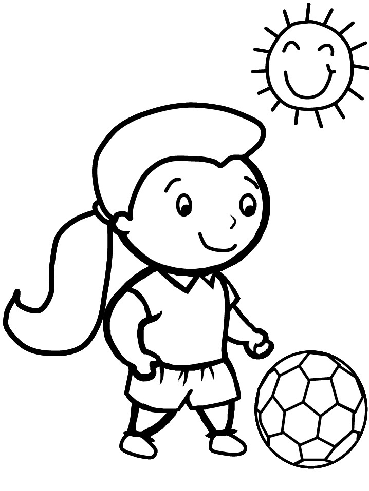 Free Printable Soccer Coloring Pages For Kids