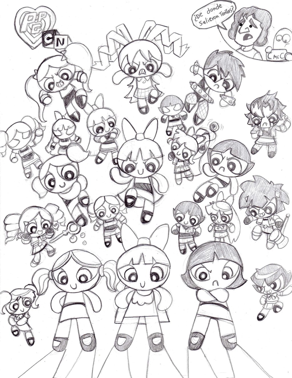 28 Powerpuff Girls Coloring Pages (Free PDF Printables)