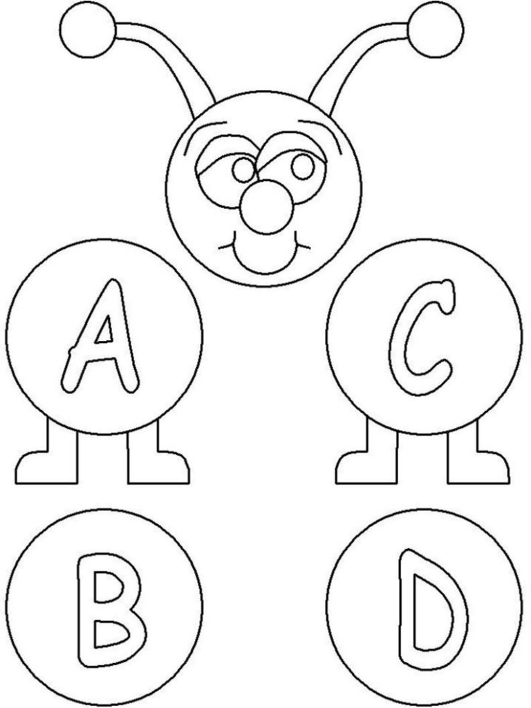 ABC Coloring Pages