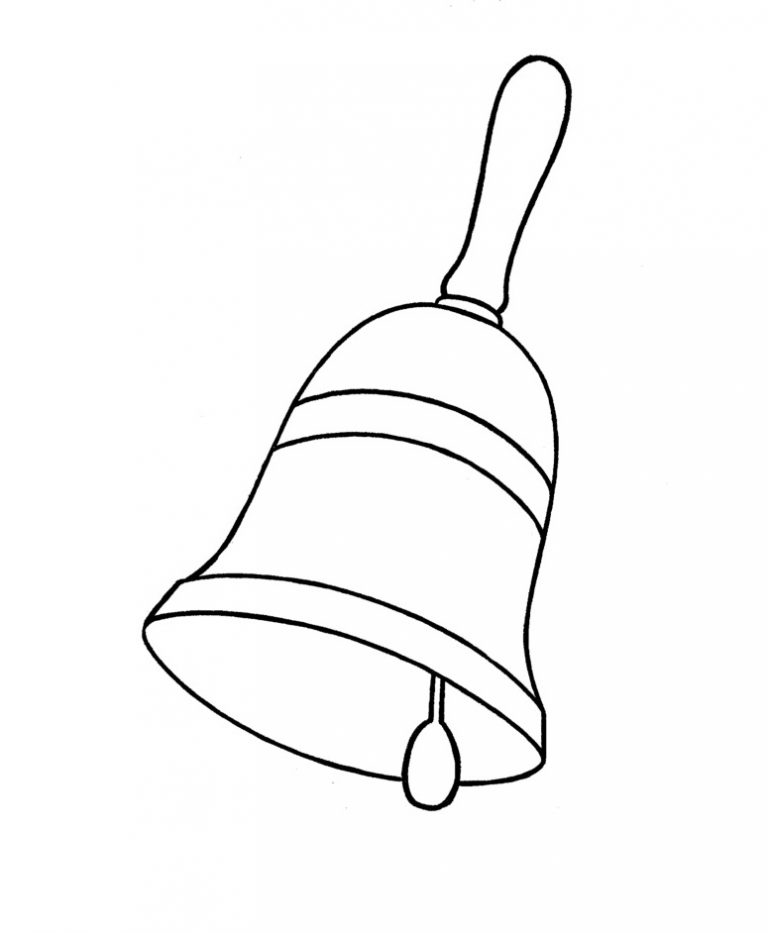 Free Printable Bell Coloring Pages For Kids