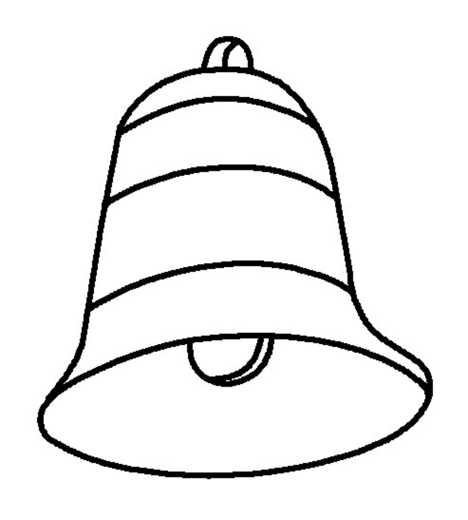 Christmas Bell Coloring Page Coloring Pages
