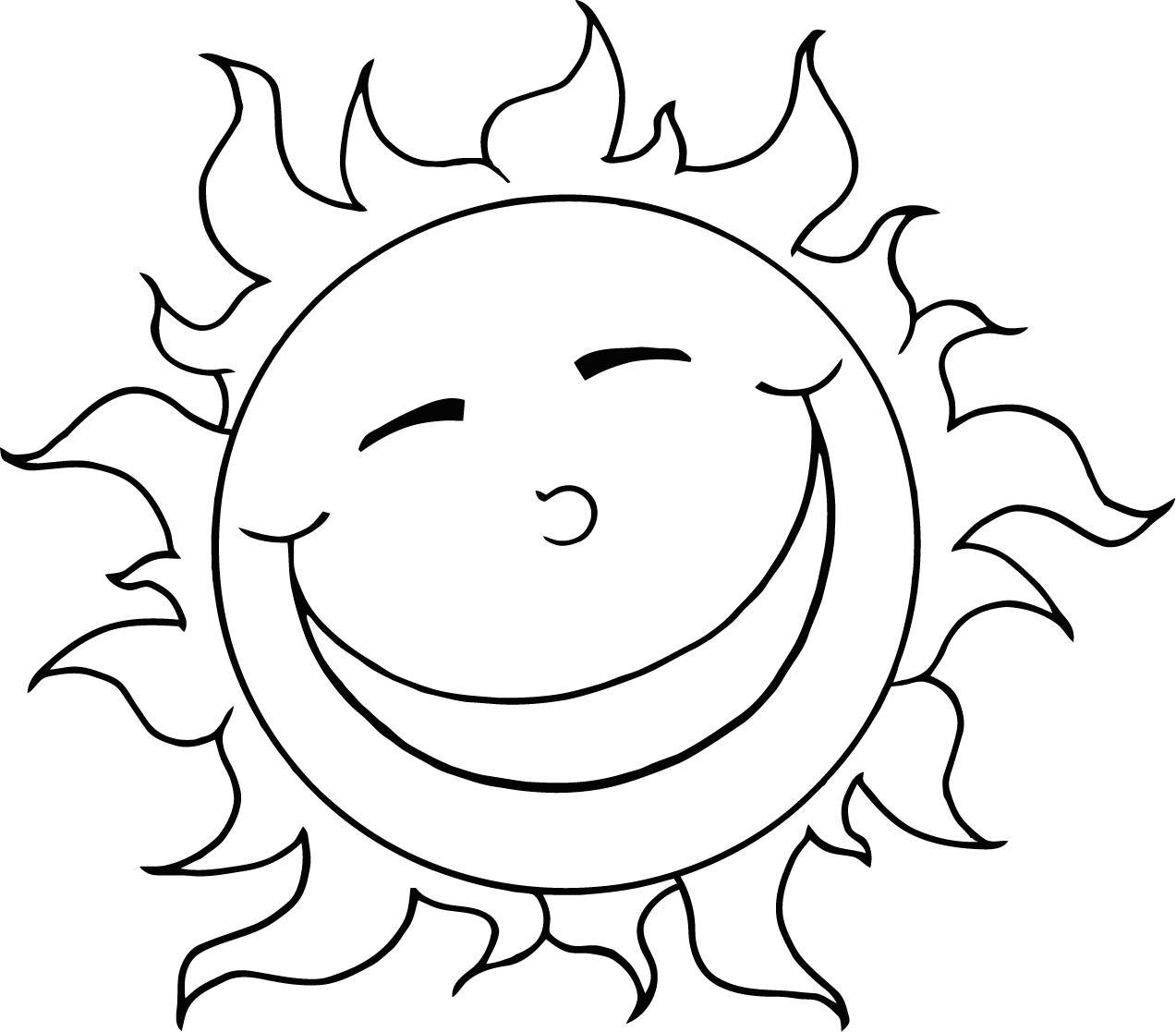 Printable Sun Coloring Pages Printable Word Searches