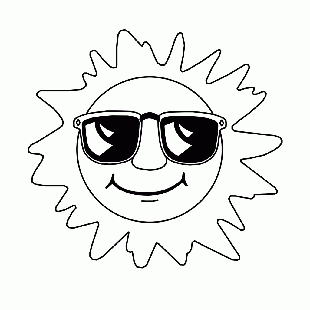 Coloring Pages Sun