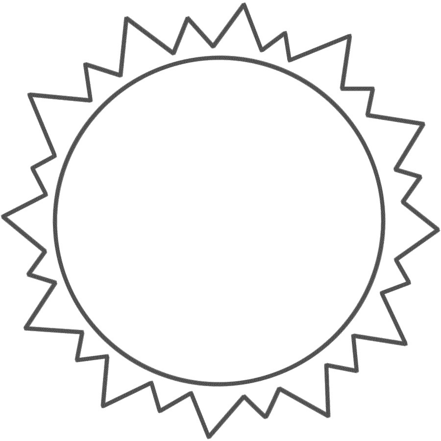Coloring Pages of Sun
