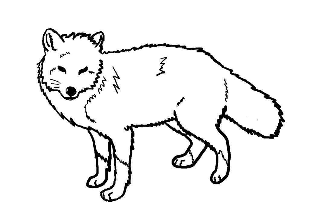 Fox Coloring Pages to Print