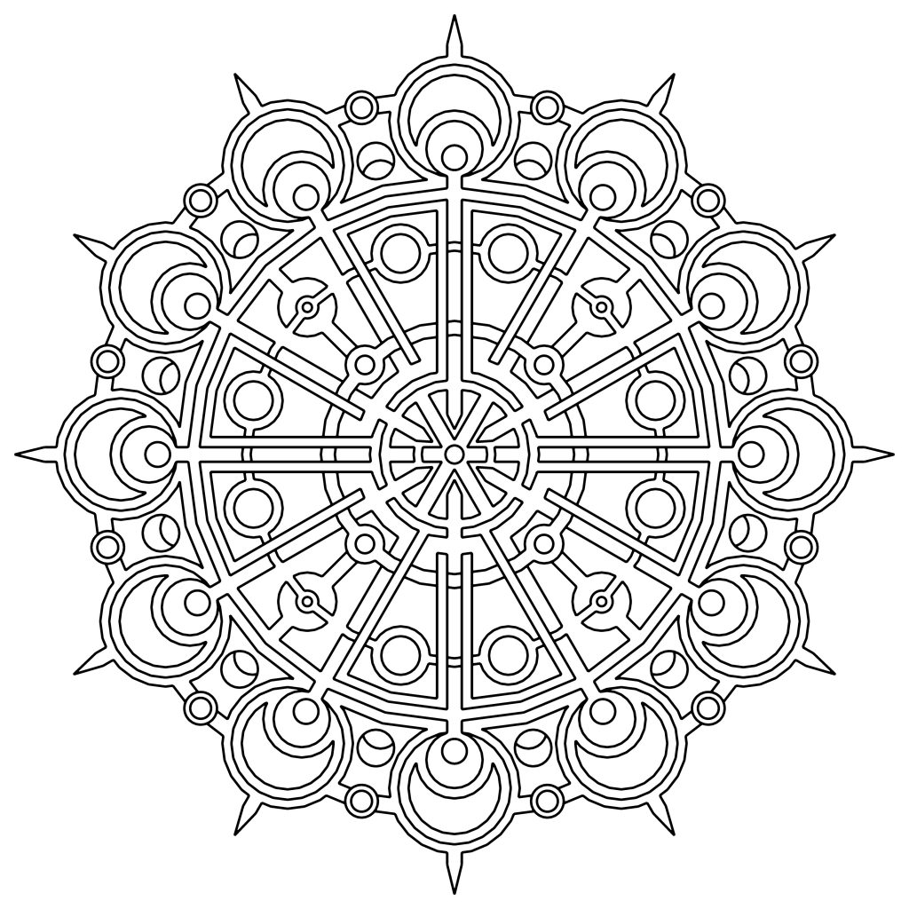 Free Printable Geometric Coloring Pages For Kids