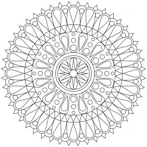 free printable geometric coloring pages for kids