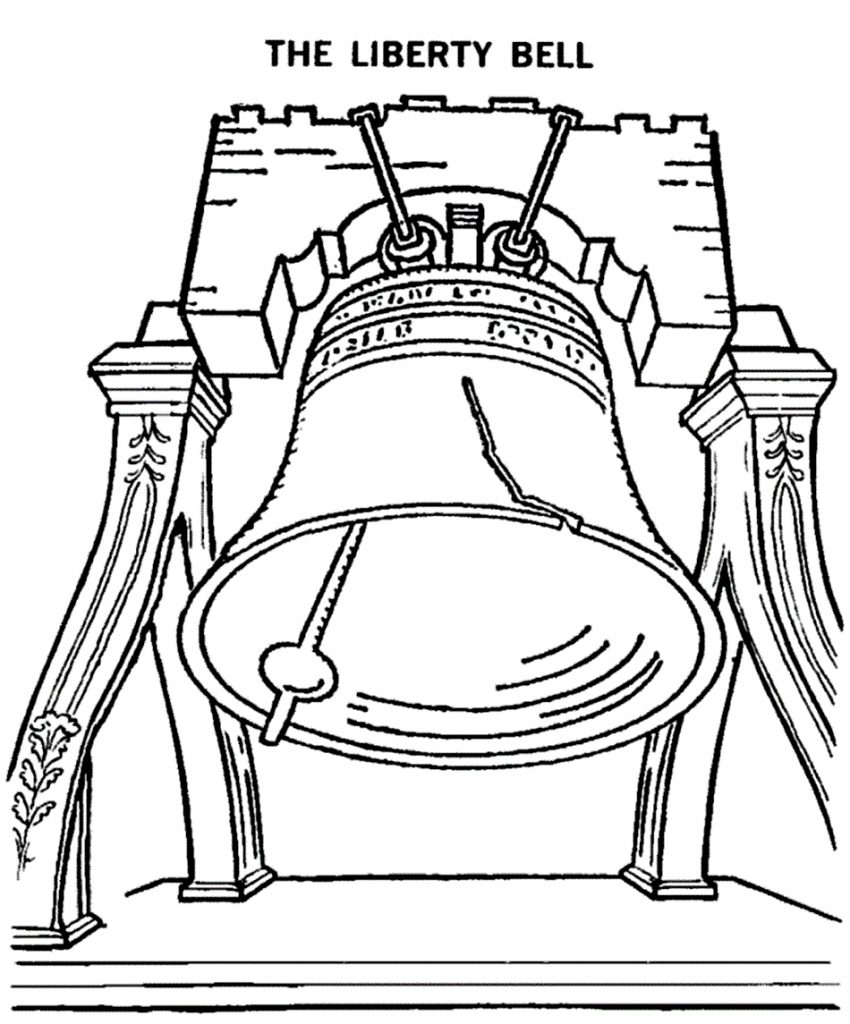 Liberty Bell Coloring Pages