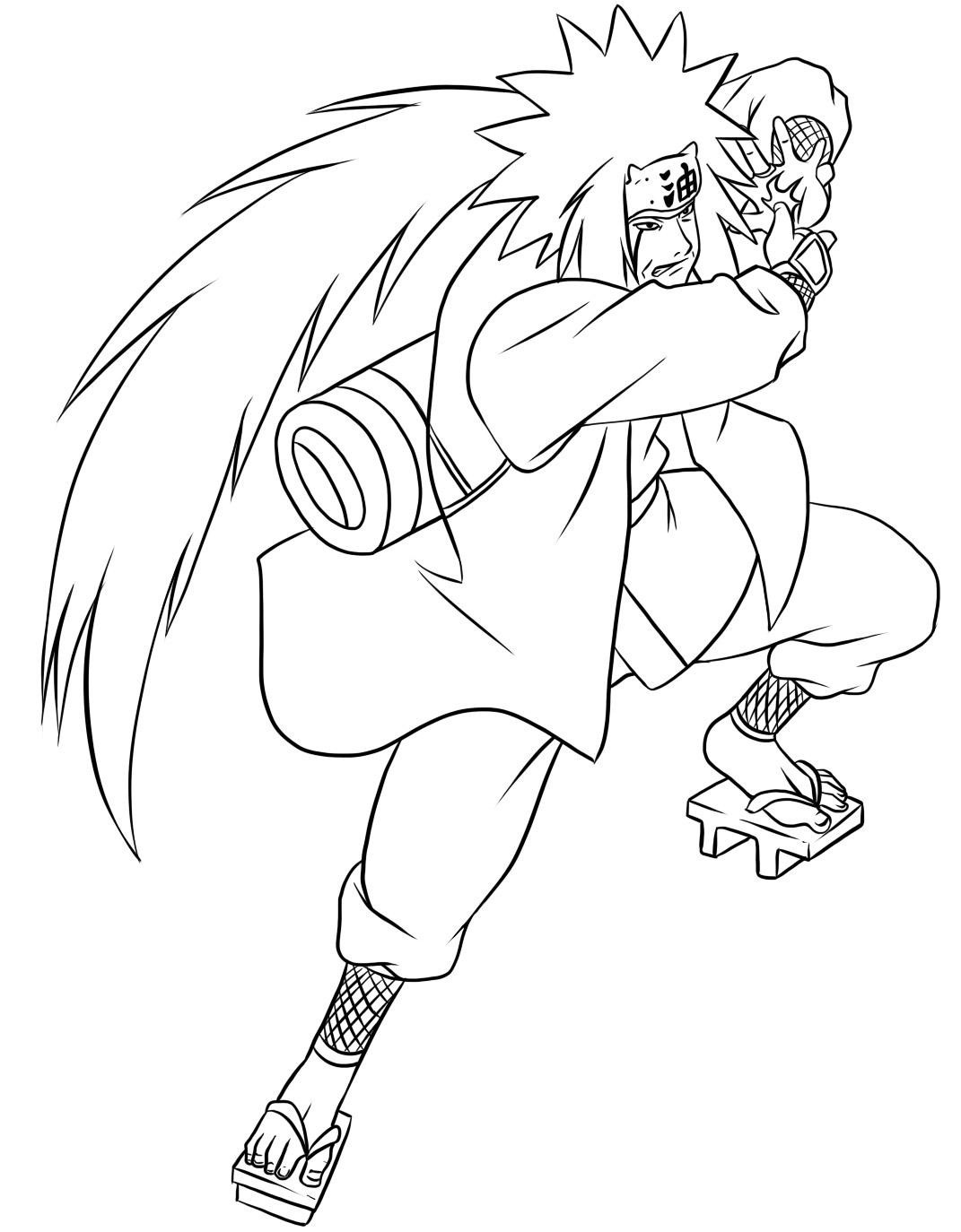 Naruto And Sasuke Coloring Pages Printable for Free Download