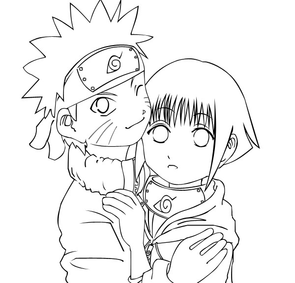 Naruto And Sasuke Coloring Pages Printable for Free Download