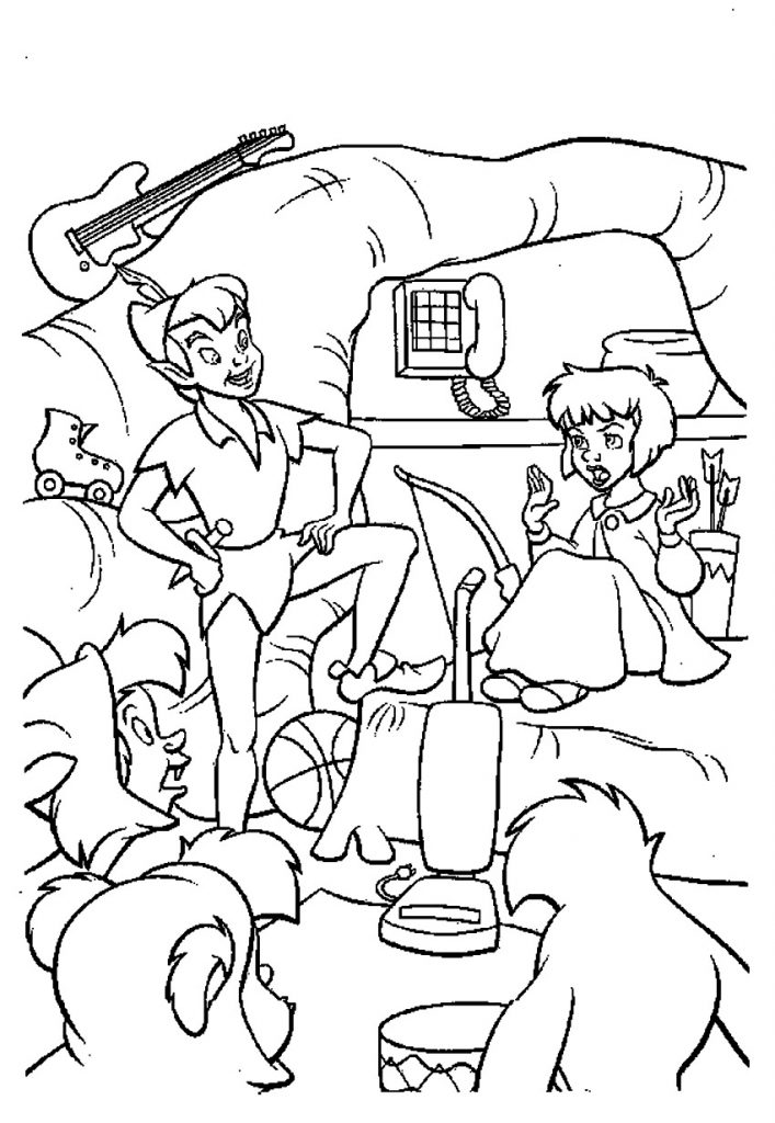 Peter Pan Coloring Pages 15 Best Peter Pan Coloring Pages For Kids