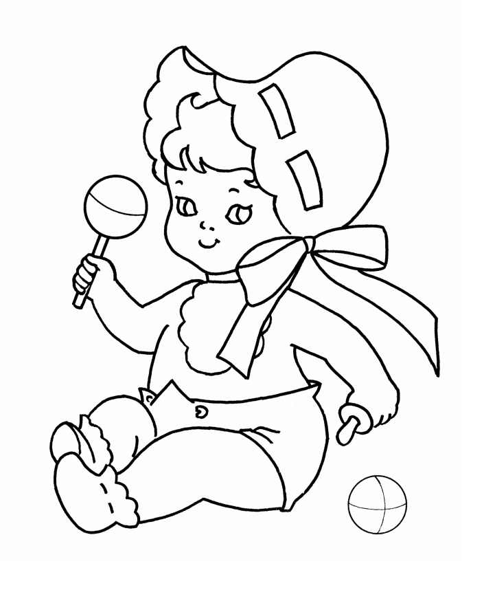 Baby Coloring Sheets Printable Coloring Pages