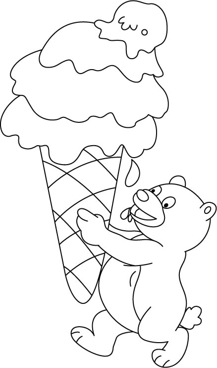 Free Printable Ice Cream Coloring Pages For Kids