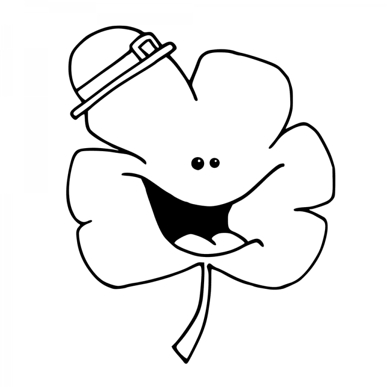 Free Printable Shamrock Coloring Pages For Kids