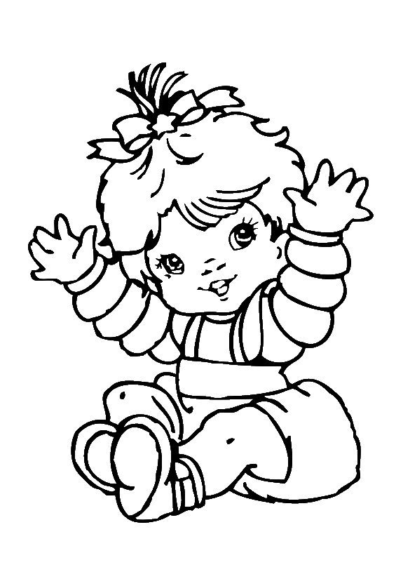 Cute Baby Coloring Pages