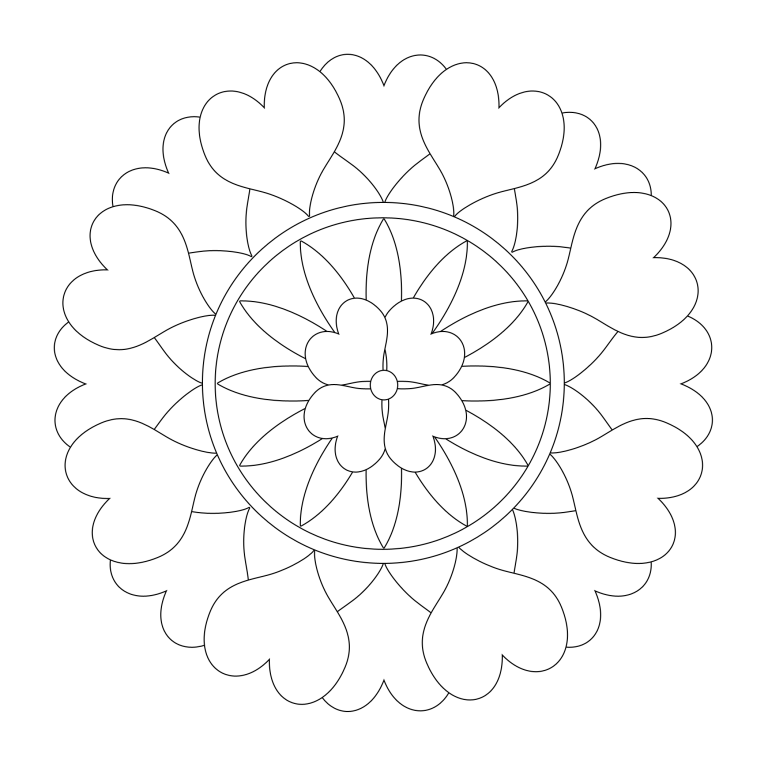 Free Printable Mandala Coloring Pages For Adults - Best Coloring Pages