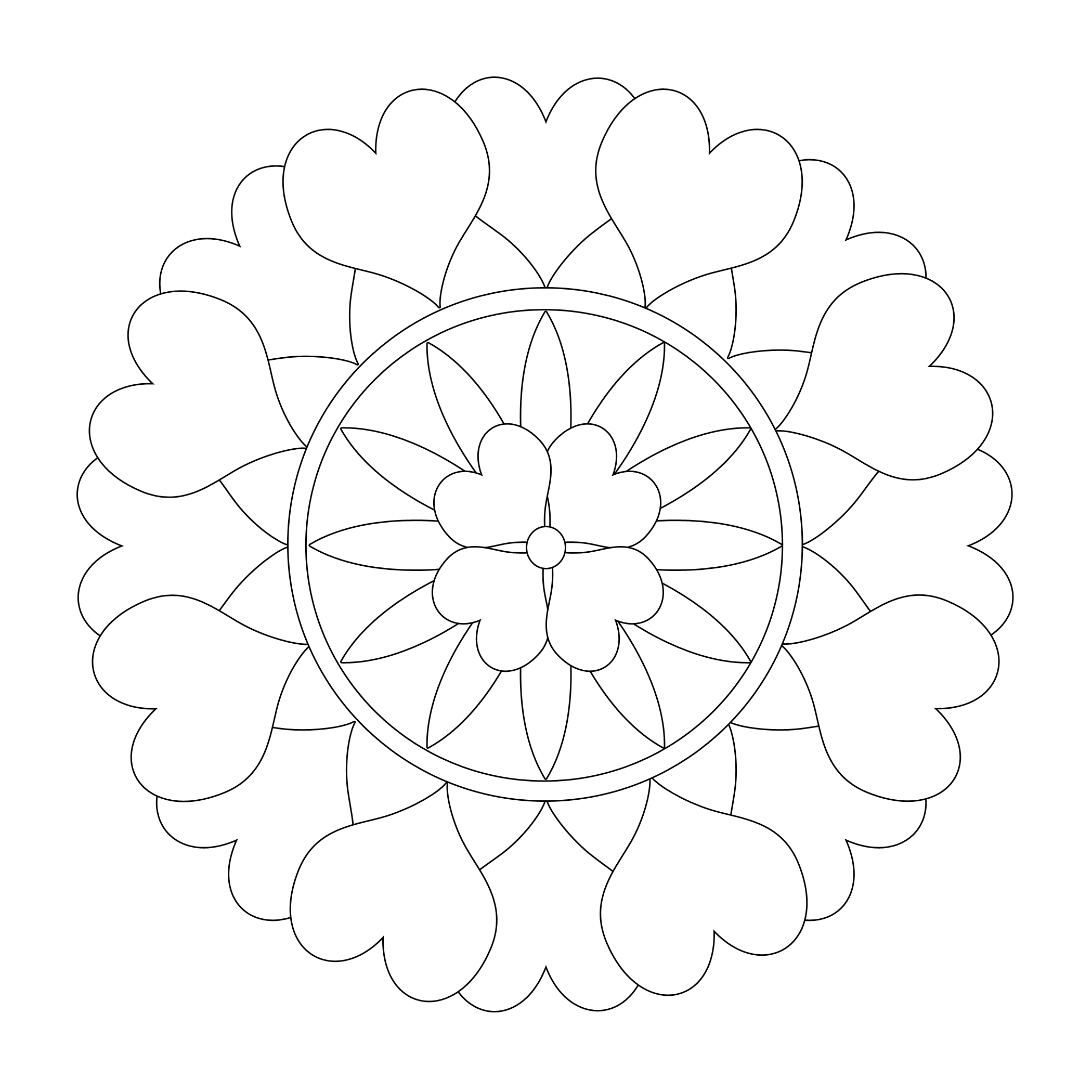 Free Printable Mandala Coloring Pages For Adults Best