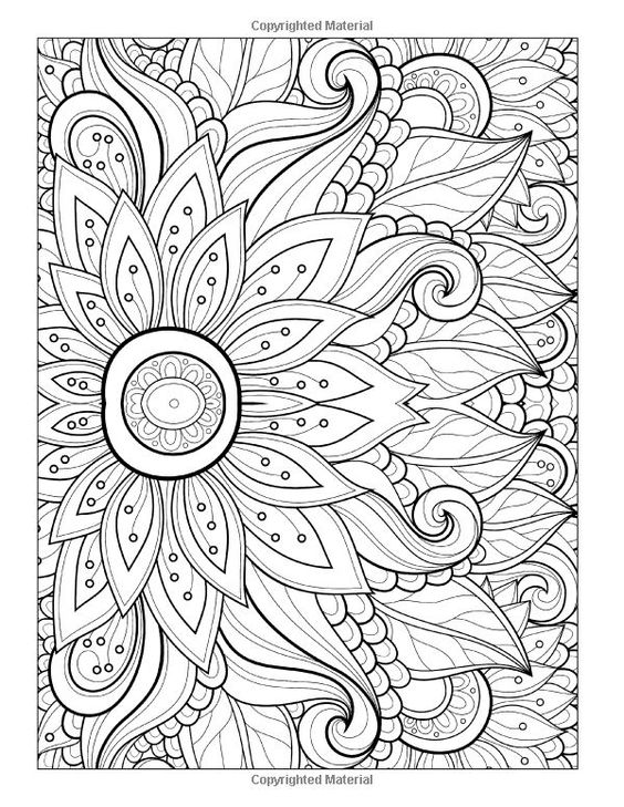 Abstract Coloring Pages 6