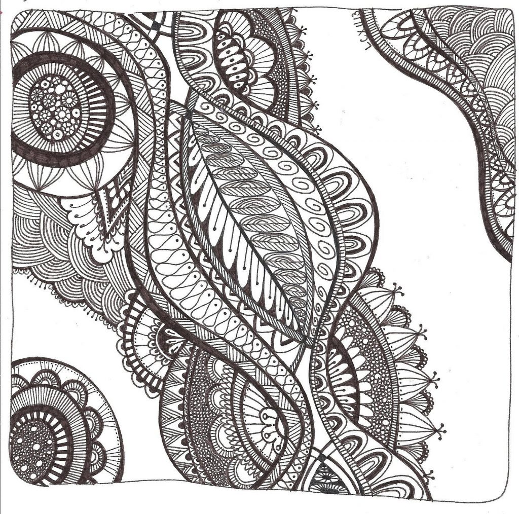 free zentangle printables