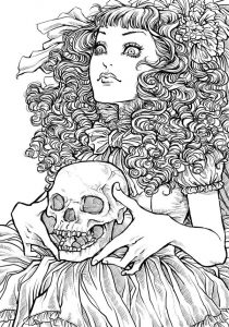 Free Printable Halloween Coloring Pages for Adults - Best Coloring ...