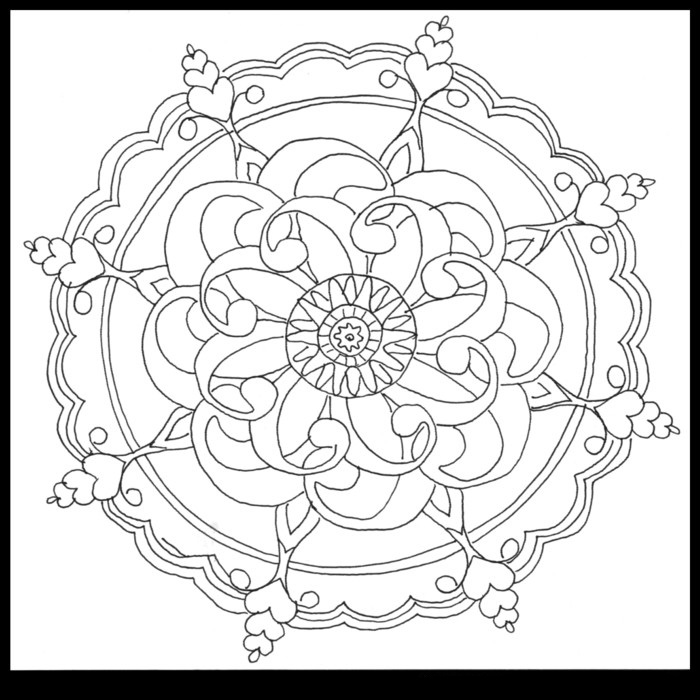 pattern coloring pages