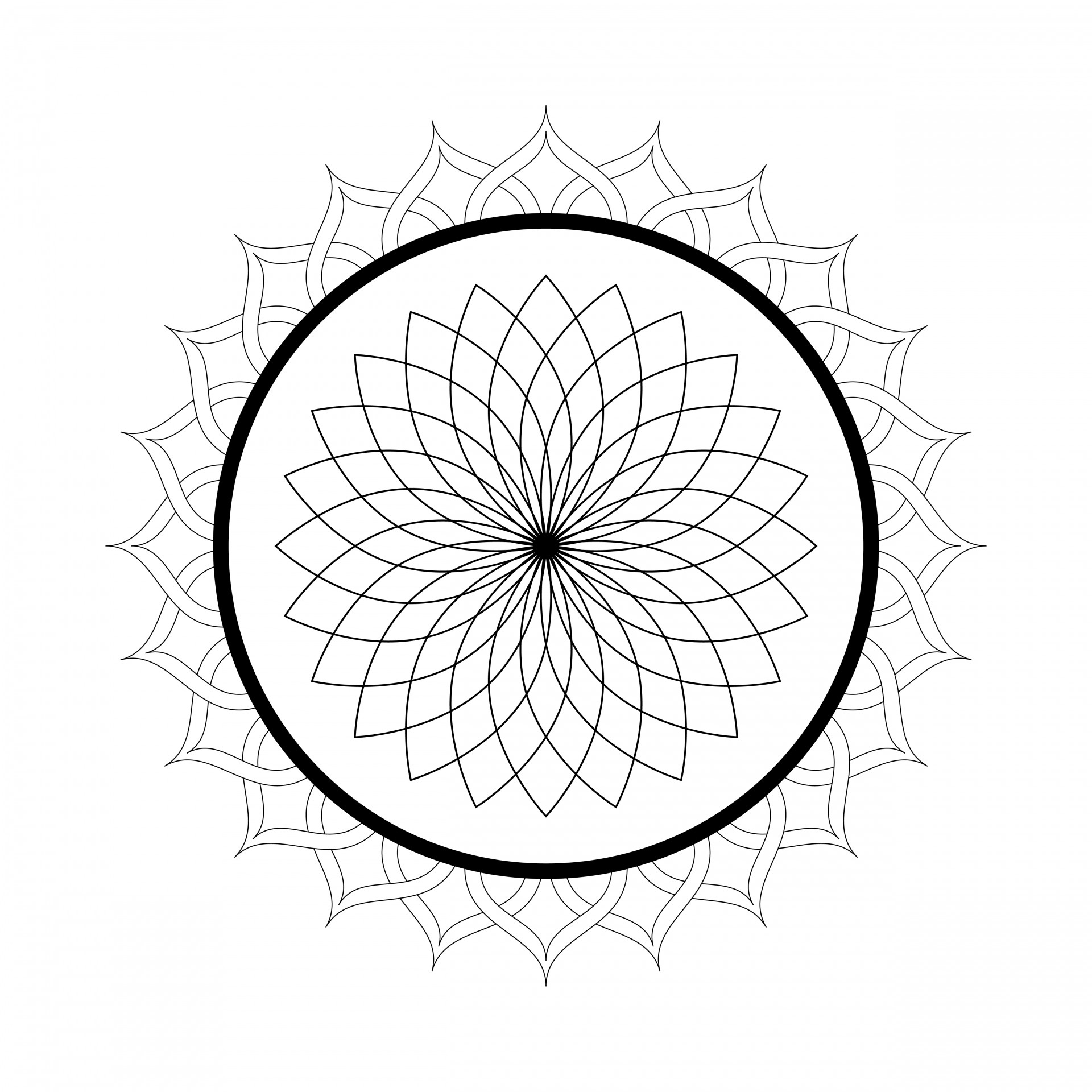 Free Printable Mandala Coloring Pages To Print